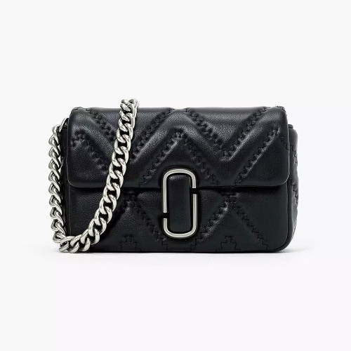 The Quilted Leather J Marc Shoulder Bag