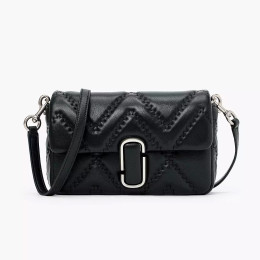 The Quilted Leather J Marc Shoulder Bag