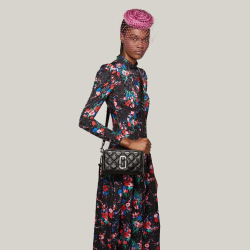 Marc Jacobs The Quilted Softshot 21 Black