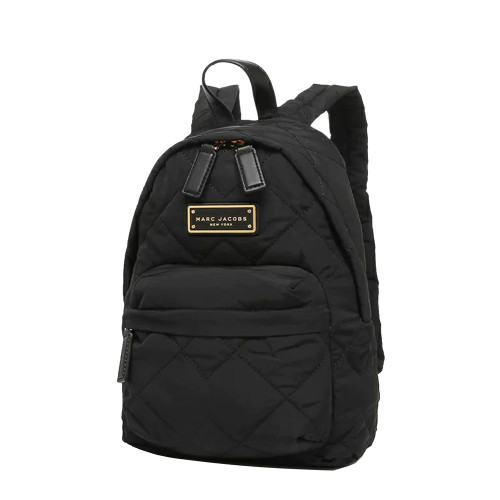 Marc Jacobs Mini Quilted Nylon Backpack Black