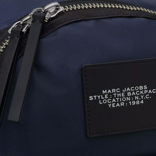 Marc Jacobs The Biker Nylon Large Backpack New Midnight Blue
