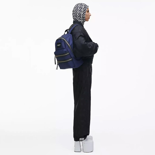 Marc Jacobs The Biker Nylon Large Backpack New Midnight Blue