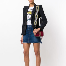 Marc Jacobs The Snapshot Deep Maroon Graphite