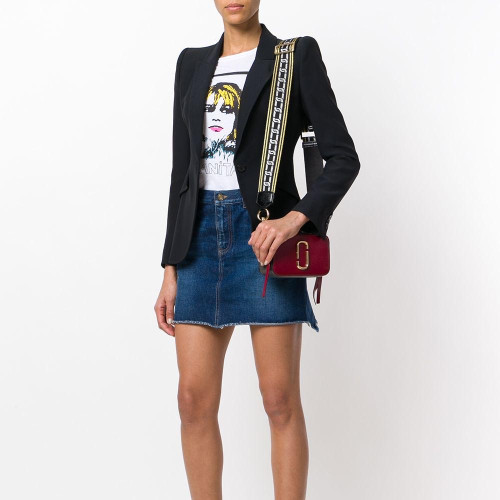 Marc Jacobs The Snapshot Deep Maroon Graphite