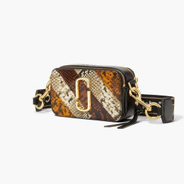 Marc Jacobs The Snake Embossed Snapshot Brown Multi
