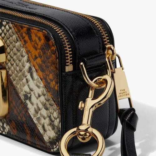 Marc Jacobs The Snake Embossed Snapshot Brown Multi