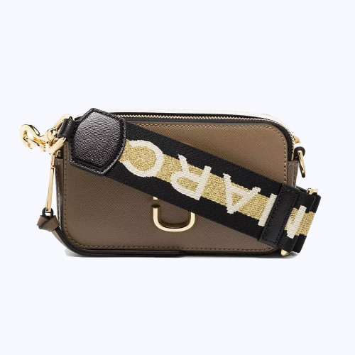Marc Jacobs Logo Strap Snapshot French Grey Multi