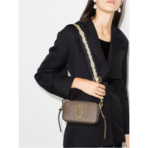 Marc Jacobs Logo Strap Snapshot French Grey Multi