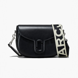 The Covered J Marc Large Saddle Bag Black