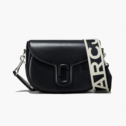 The Covered J Marc Large Saddle Bag Black