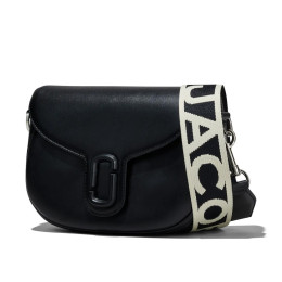 The Covered J Marc Large Saddle Bag Black