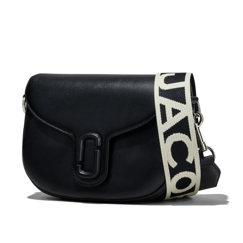 The Covered J Marc Large Saddle Bag Black