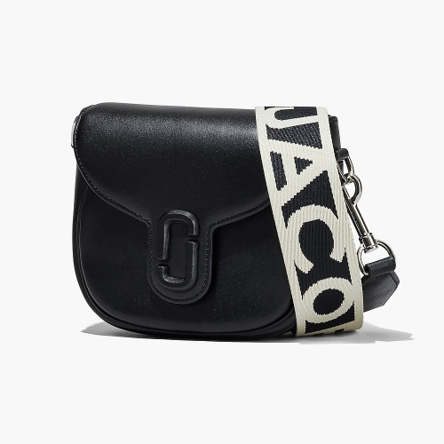 The Covered J Marc Medium Saddle Bag Black