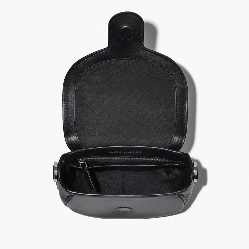 The Covered J Marc Large Saddle Bag Black