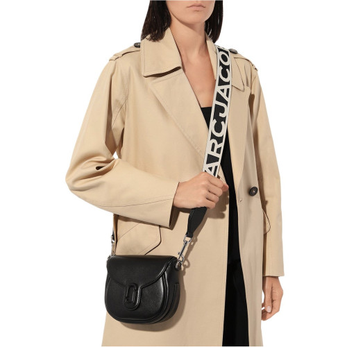 The Covered J Marc Medium Saddle Bag Black