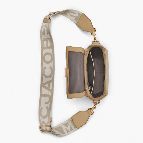 The Covered J Marc Medium Saddle Bag Camel