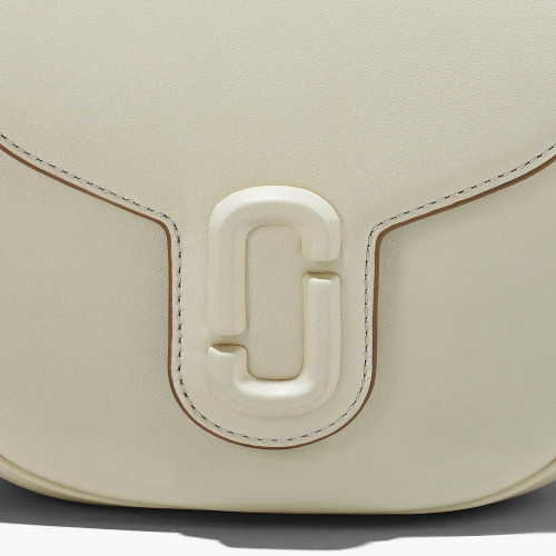 The Covered J Marc Medium Saddle Bag Cloud White