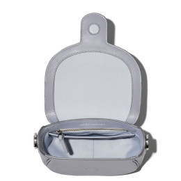 The Covered J Marc Medium Saddle Bag Wolf Grey