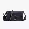 The J Marc Mini Shoulder Bag Black/Gunmetal