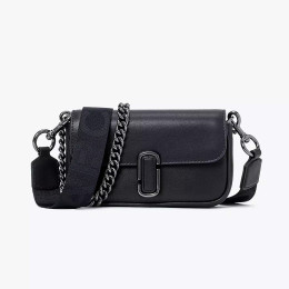 The J Marc Mini Shoulder Bag Black/Gunmetal