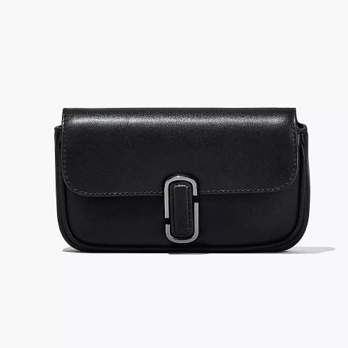 The J Marc Mini Shoulder Bag Black/Gunmetal