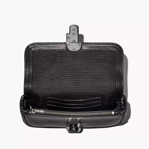 The J Marc Mini Shoulder Bag Black/Gunmetal