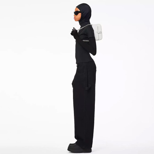 The J Marc Mini Shoulder Bag White/Silver