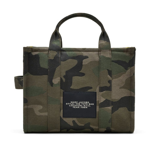 Marc Jacobs The Camo Jacquard Medium Tote Bag Green