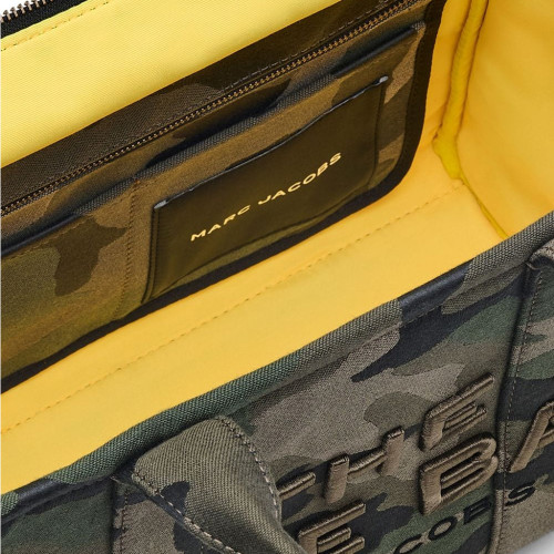 Marc Jacobs The Camo Jacquard Medium Tote Bag Green