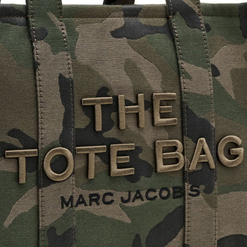 Marc Jacobs The Camo Jacquard Medium Tote Bag Green