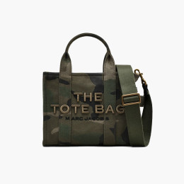Marc Jacobs The Camo Jacquard Small Tote Bag Green