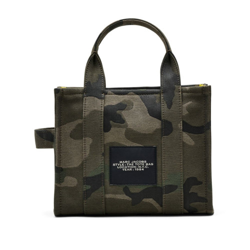 Marc Jacobs The Camo Jacquard Small Tote Bag Green