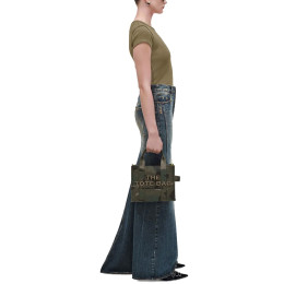 Marc Jacobs The Camo Jacquard Small Tote Bag Green