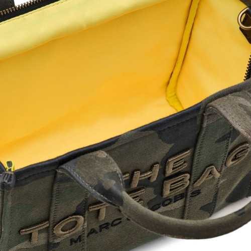 Marc Jacobs The Camo Jacquard Small Tote Bag Green