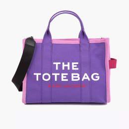 Marc Jacobs The Colorblock Medium Tote Bag Purple Potion Multi