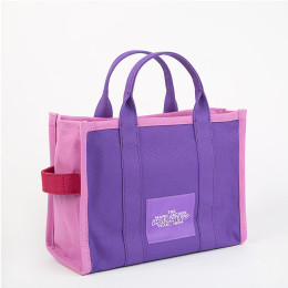 Marc Jacobs The Colorblock Medium Tote Bag Purple Potion Multi