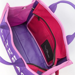 Marc Jacobs The Colorblock Medium Tote Bag Purple Potion Multi
