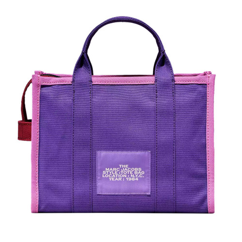Marc Jacobs The Colorblock Medium Tote Bag Purple Potion Multi