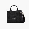 Marc Jacobs The Crystal Canvas Small Tote Bag Black Crystal