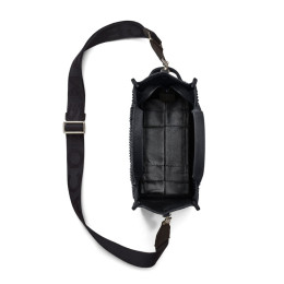 Marc Jacobs The Crystal Canvas Small Tote Bag Black Crystal