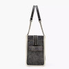Marc Jacobs The Denim Chain Medium Tote Bag Black Wash