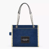 Marc Jacobs The Denim Chain Medium Tote Bag Dark Wash