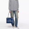 Marc Jacobs The Denim Chain Medium Tote Bag Dark Wash