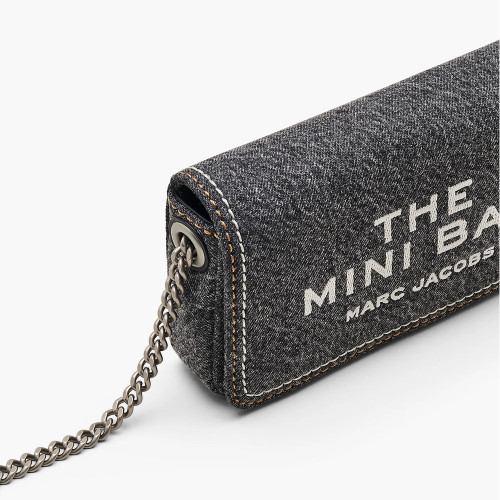 Marc Jacobs The Denim Chain Mini Bag Black Wash