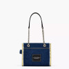 Marc Jacobs The Denim Chain Small Tote Bag Dark Wash