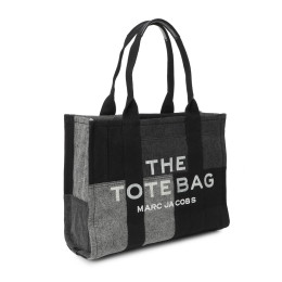 Marc Jacobs The Denim Large Tote Bag Black
