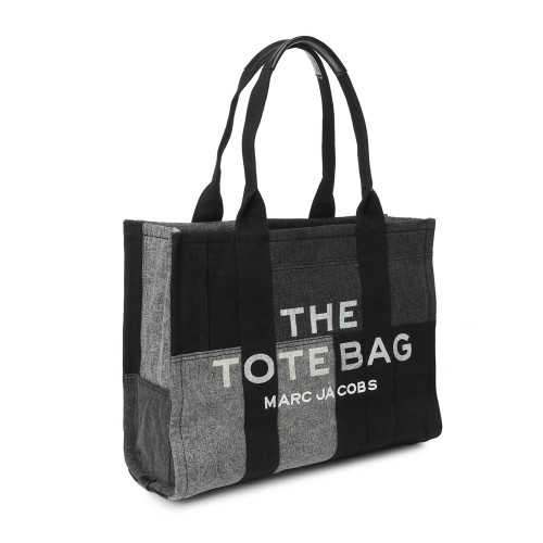 Marc Jacobs The Denim Large Tote Bag Black