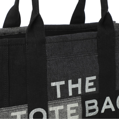 Marc Jacobs The Denim Large Tote Bag Black
