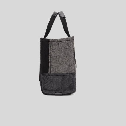 Marc Jacobs The Denim Small Traveler Tote Bag Black