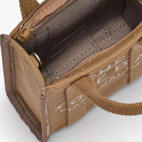 Marc Jacobs The Jacquard Crossbody Tote Bag Camel
